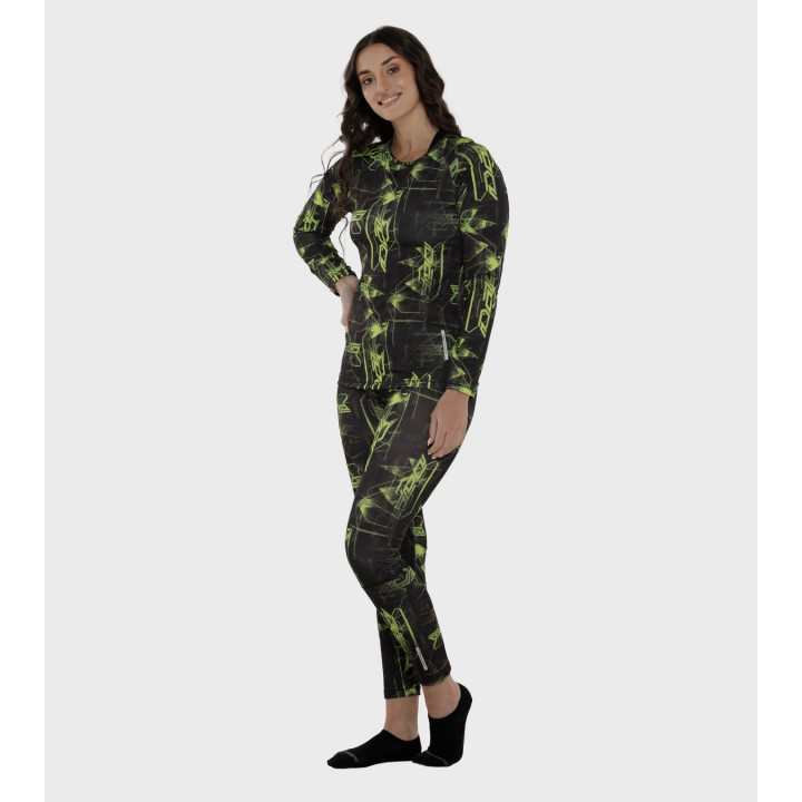 Pantalón térmico de mujer Aspen Print