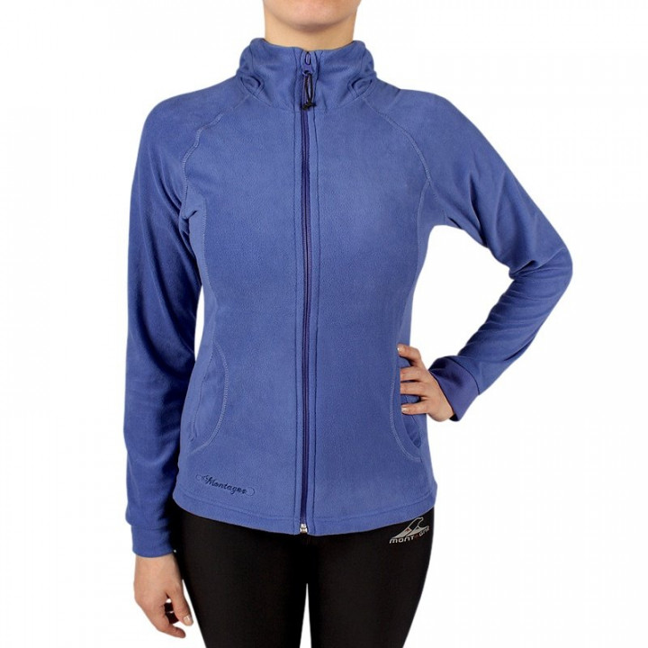 Campera de mujer de micropolar con capucha Aradia