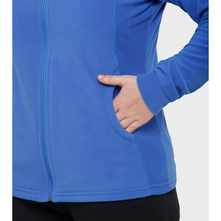 Campera de mujer de micropolar con capucha Aradia