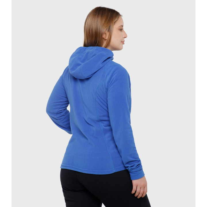 Campera de mujer de micropolar con capucha Aradia