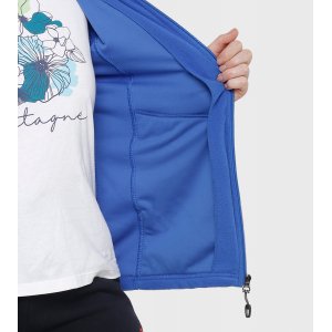 Campera de mujer de micropolar con capucha Aradia