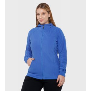 Campera de mujer de micropolar con capucha Aradia