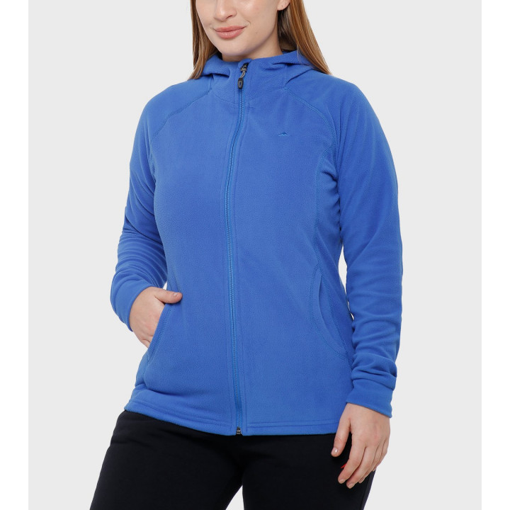 Campera de mujer de micropolar con capucha Aradia