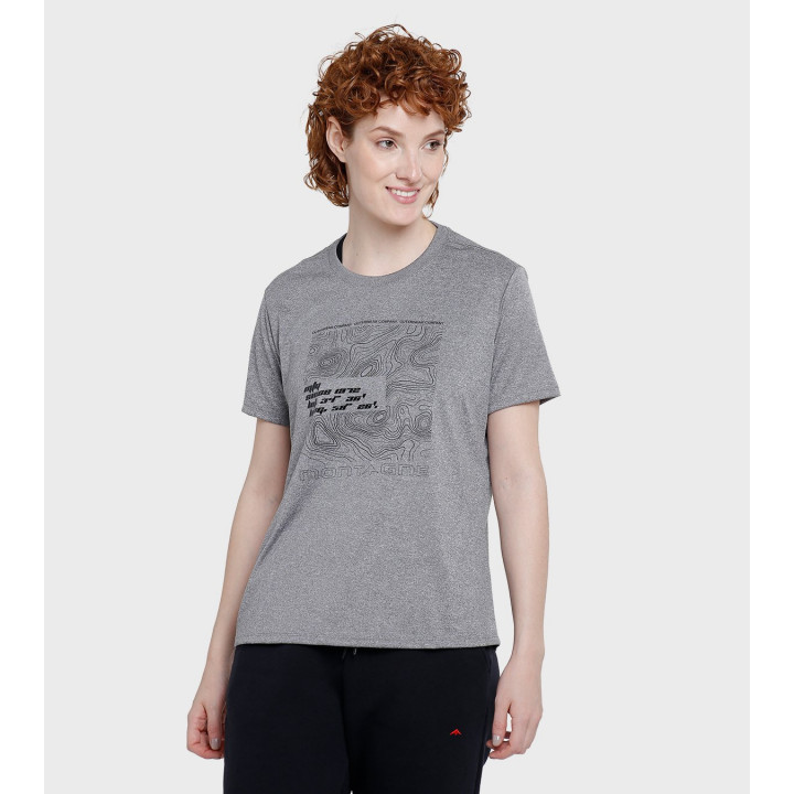 Remera de mujer Latitud M/C
