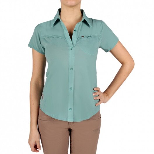 Camisa de mujer soft shell Nuria M/C Camisa de mujer soft shell Nuria M/C