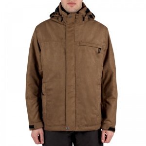 Campera de hombre gamuzada impermeable Aramis