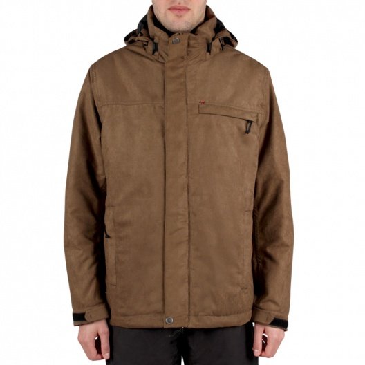 Campera de hombre gamuzada impermeable Aramis