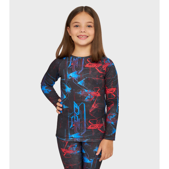 Camiseta térmica de niños Rodeo Print