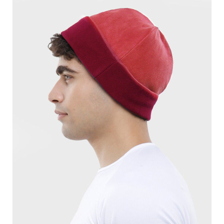Gorro fleece reversible polar