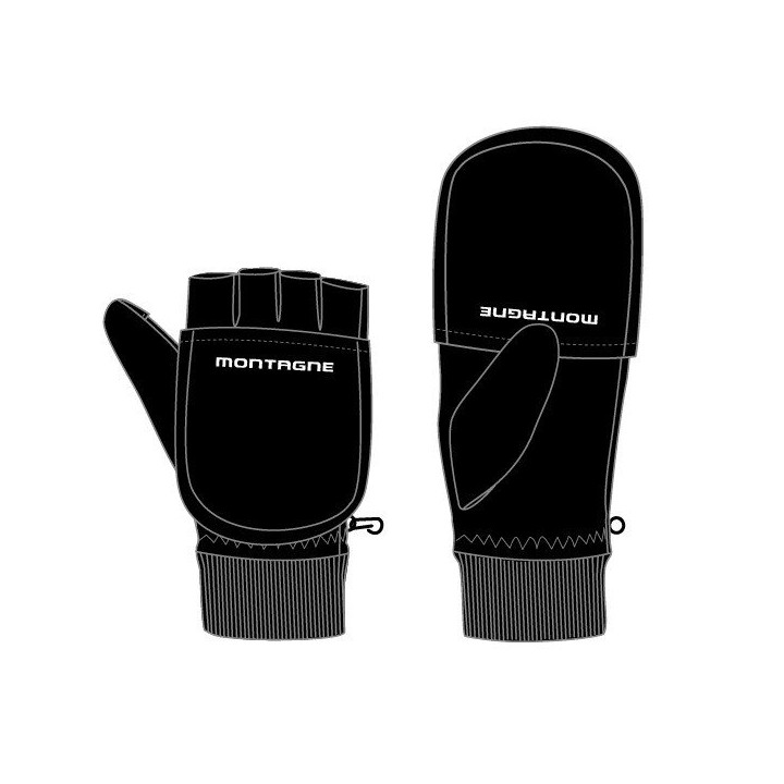 Fingless urban Gloves