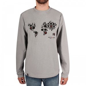 Remera de hombre manga larga World