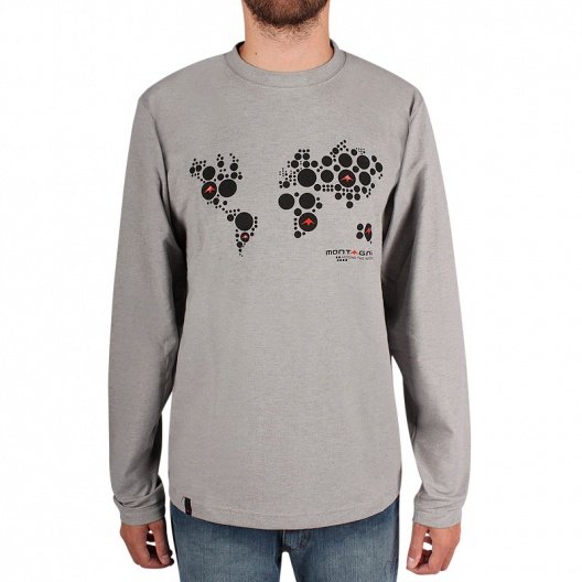Remera de hombre manga larga World Remera de hombre manga larga World