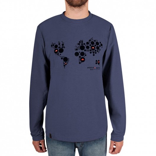 Remera de hombre manga larga World Remera de hombre manga larga World