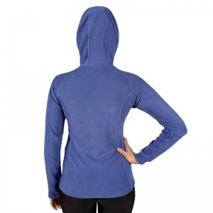Campera de mujer de micropolar con capucha Aradia