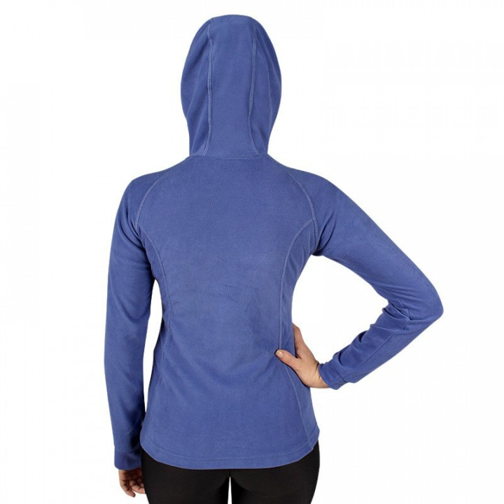 Campera de mujer de micropolar con capucha Aradia