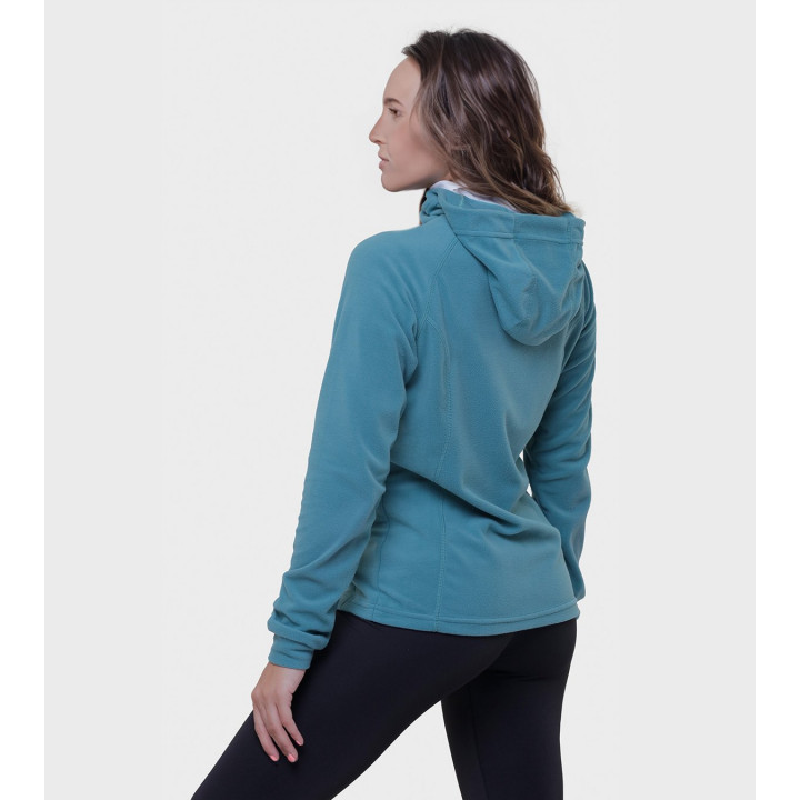 Campera de mujer de micropolar con capucha Aradia