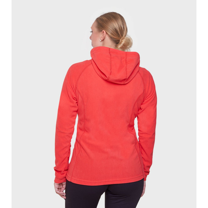 Campera de mujer de micropolar con capucha Aradia