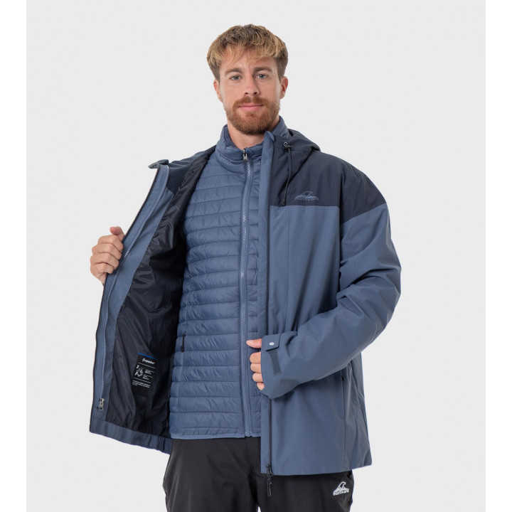 Campera de hombre Eros 3en1