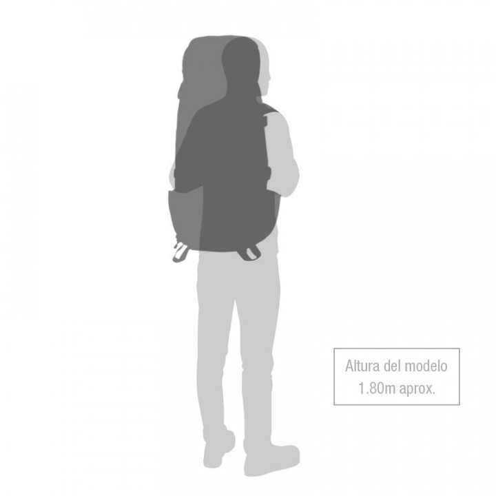 Mochila de camping Xylon 50 lts