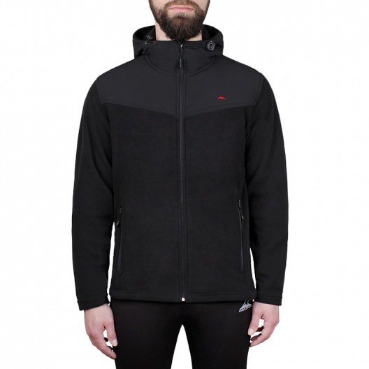 Campera de hombre polar Tibalt con capucha Campera de hombre polar Tibalt con capucha
