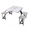 Mesa Plegable de Aluminio para 4 personas