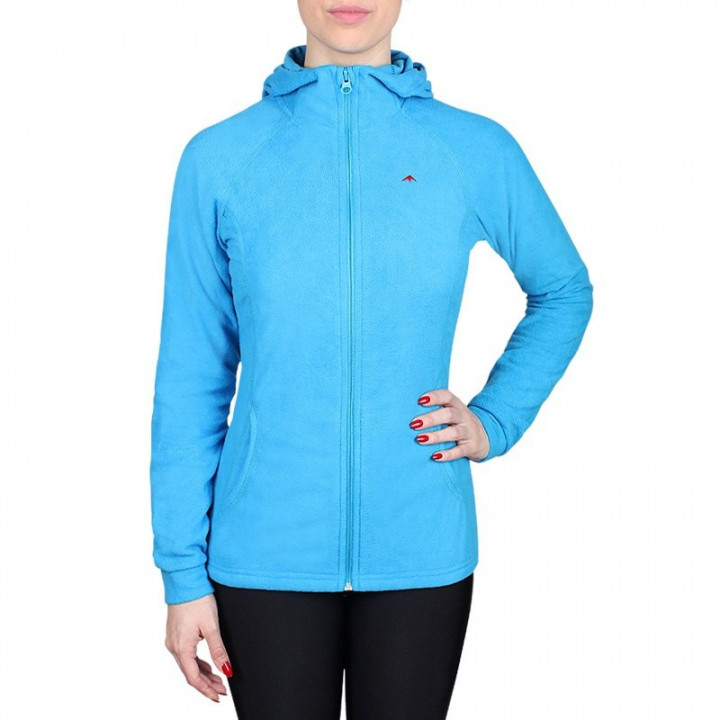 Campera de mujer de micropolar con capucha Aradia