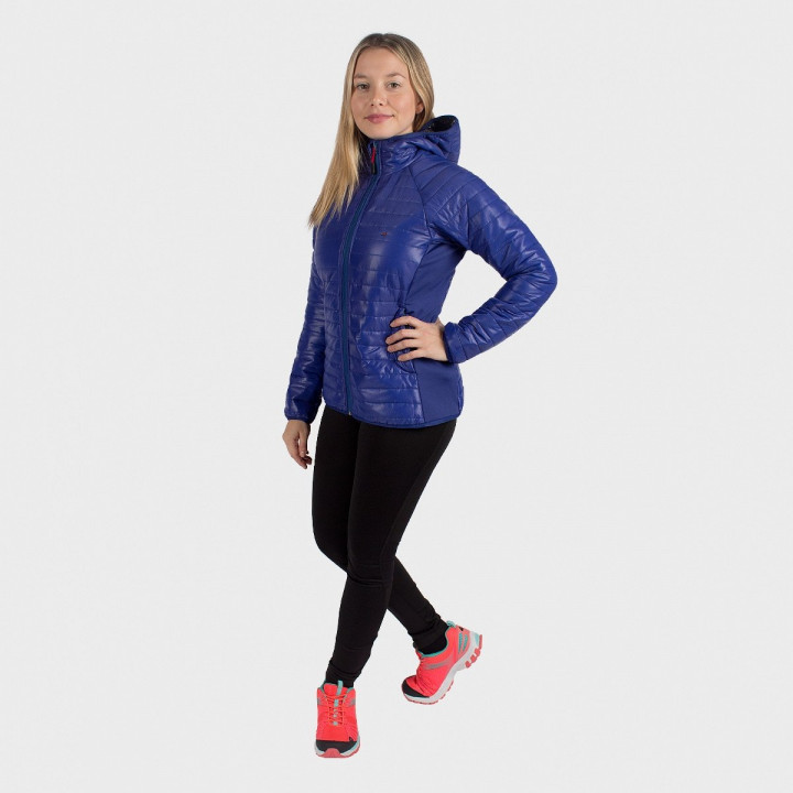 Campera Velvet Heat con capucha