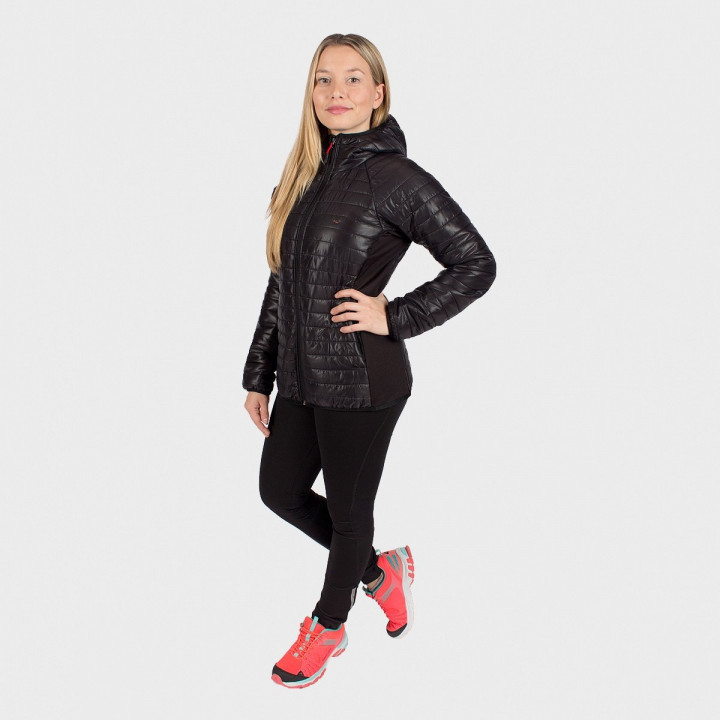Campera Velvet Heat con capucha