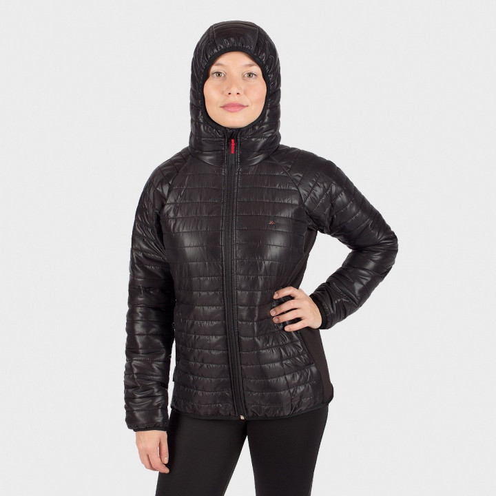 Campera Velvet Heat con capucha