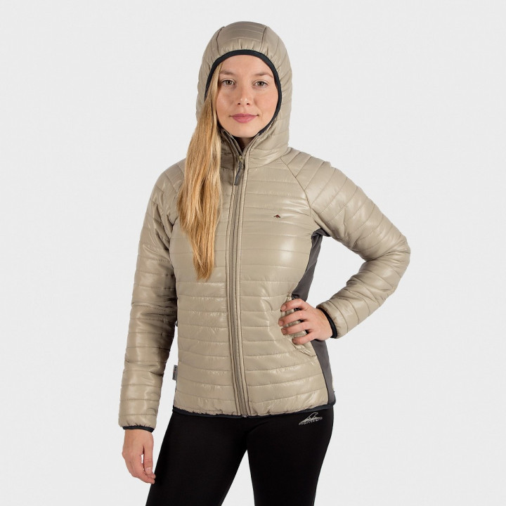 Campera Velvet Heat con capucha